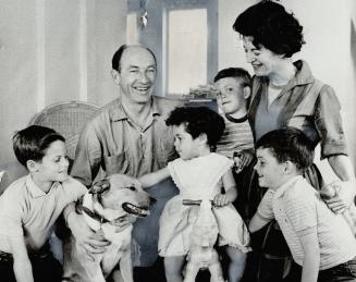 Two lucky ones are Rianna McNamara, left, and Roger Braithwaite, right, who have been legally adopted