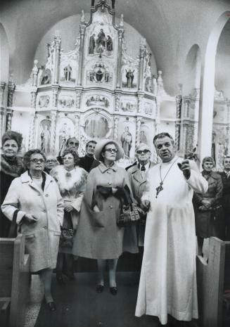 Etobicoke churches held open house yesterday to mark the borough's 125th anniversary