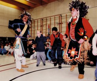 Smoke Dance, Donald White, Ben Rosenberg, 9 (left) Nicholas McFarlane, 9 Brown Public School