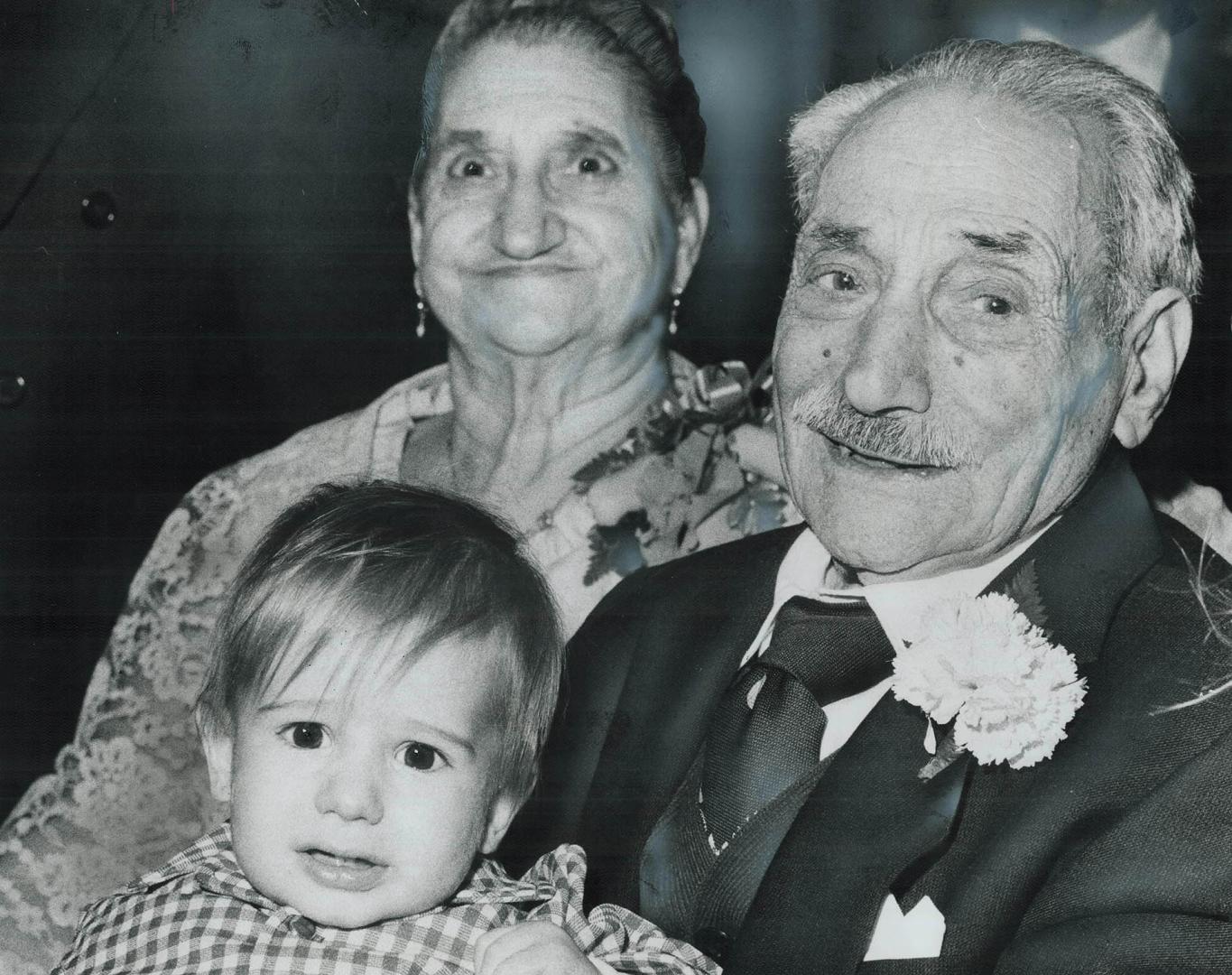 At 100, he has 68 descendants, Celebrating his 100th birthday yesterday at the Plantation Banquet Hall on Dundas St