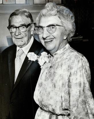 The happy newlyweds, Victor Beck and the former Emily Gill