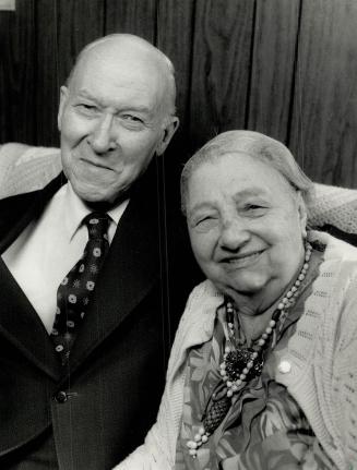 60 years of happiness: Rev. Edward Lawrenson, 81, and wife Ruth, 80, are celebrating their 60th wedding anniversary today. The couple have known each other since they were 9