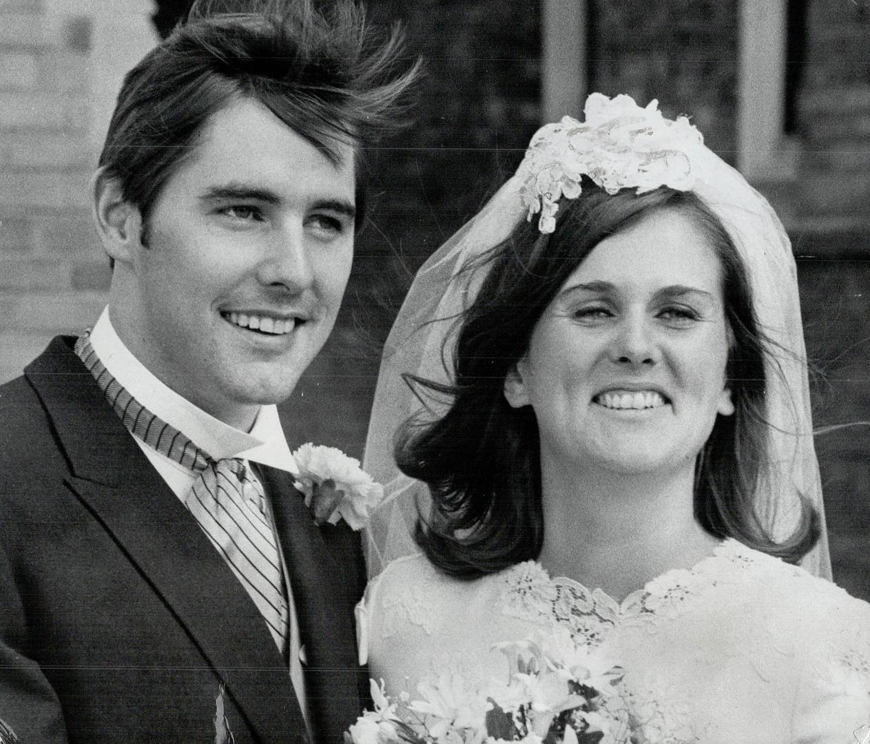 Mr. and Mrs. Richard Dwight McGraw (left) were married in Richmond Hill United Church Saturday afternoon and had their reception at the Summit Golf an(...)