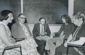 Life began at 38 for Dolly Jameson (left), an Italian countess who learned after a four-day education course in Women's College Hospital, Toronto, tha(...)