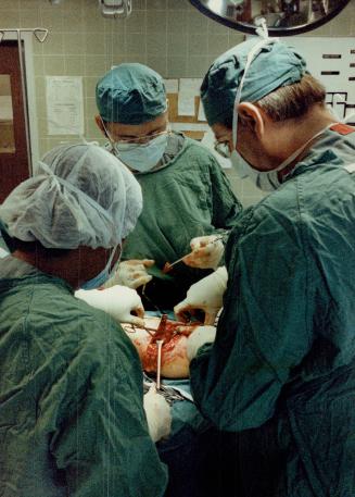 During surgery