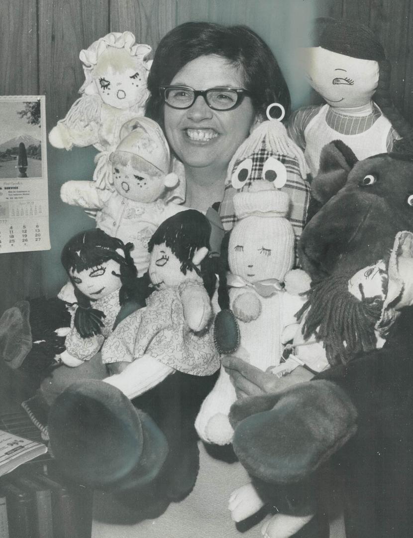 Cuddly Pals, all hand-made by the Mennonite women who Live near Kitchener, will go on sale May 27