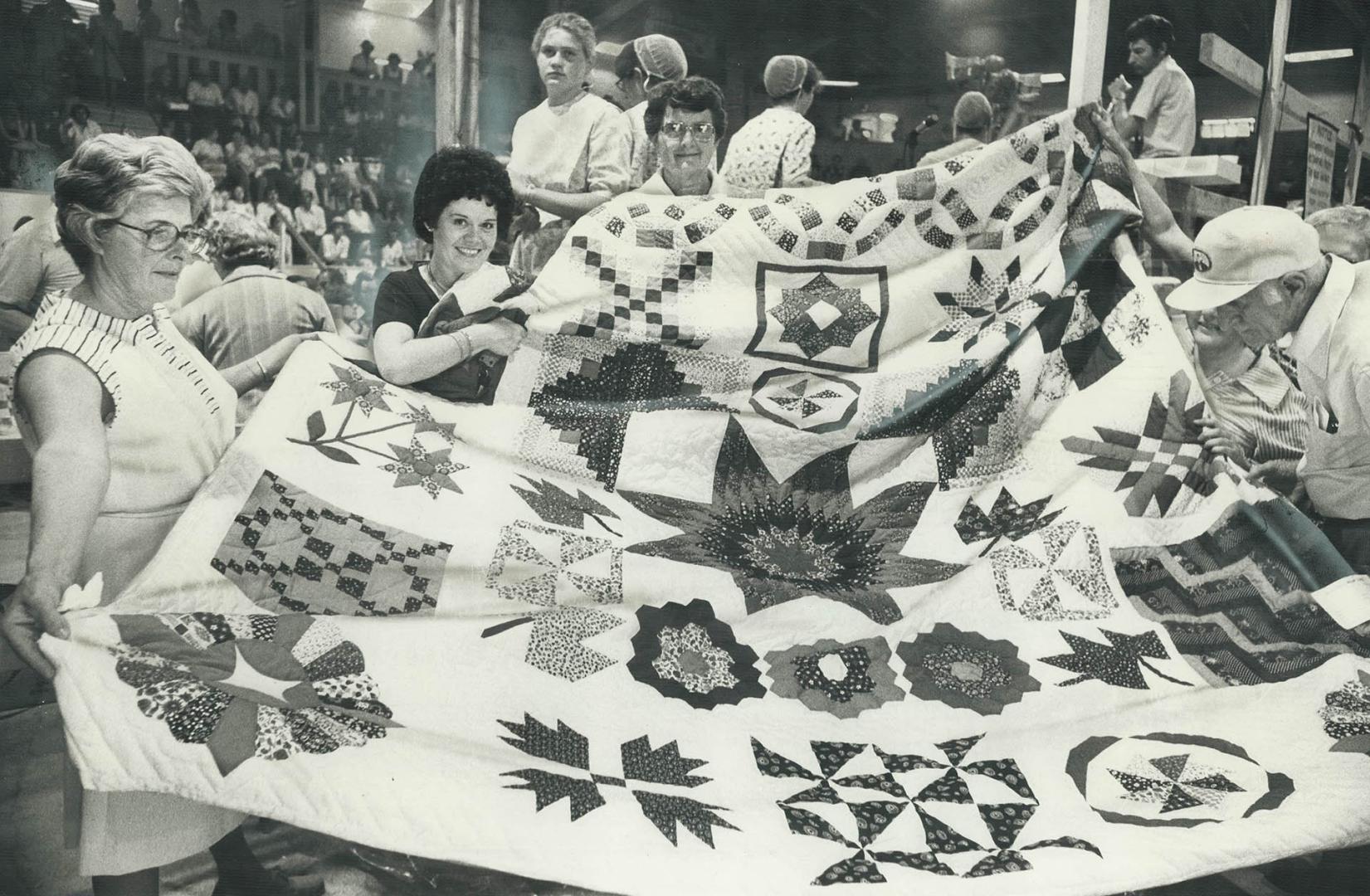 Elfrieda Heinrichs (2nd left) of Douglas Dr., Toronto