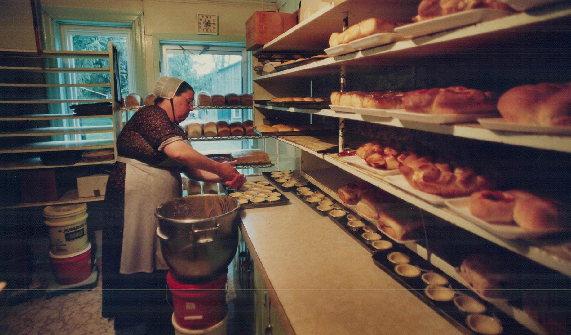 Tomorrow night, 700 shoe-fly, strawberry and other fruit pies will be made at Sittler's Home Baker in Conestogo