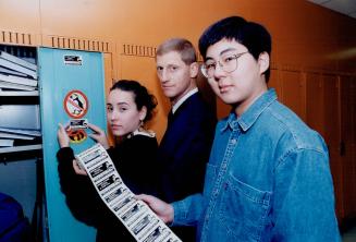 Peel Sgt. Bob Boyne (Centre) Erica Pecoskie, Allen Hsueh