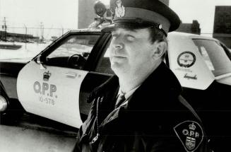 Opp const. Al Crocker of the Pembroke detachment