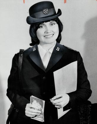 Jane Clarke: Canvasser in uniform