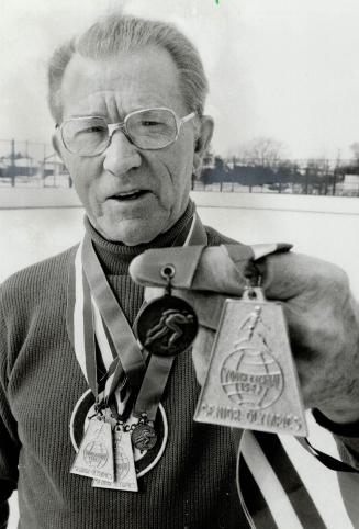 Tom Anderson: Etobicoke senior shows medals he won at Lake Placid and Ottawa