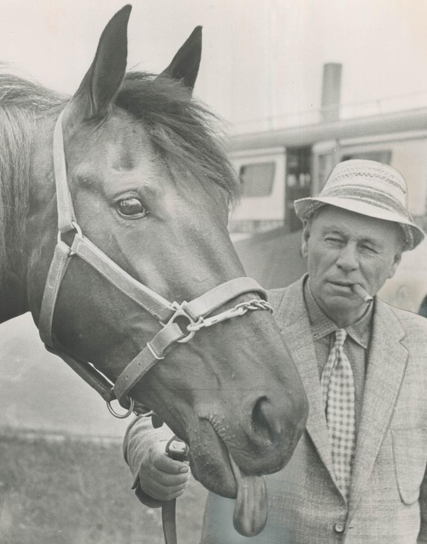 Welcome Home. Armbro Flight is happy, and so is co-owner Elgin Armstrong of Brampton, as famed and wealthy mare returned to Brampton's ABC Farms. Inju(...)