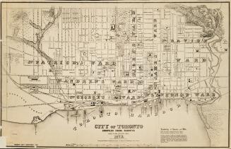 City of Toronto compiled from surveys made to the present date, 1873