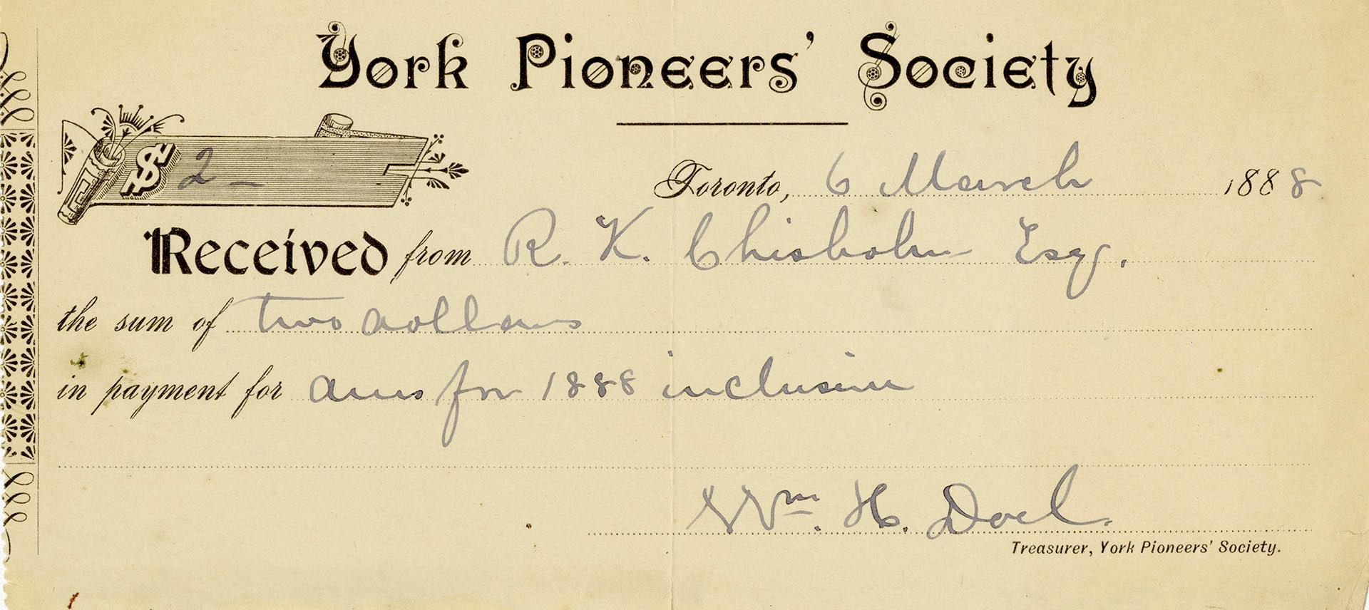 York Pioneers' Society