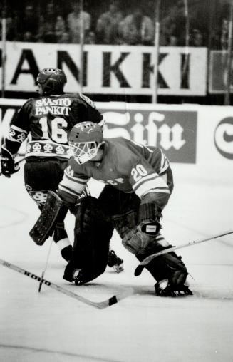 In '72, an unknown goalie, Vladislav Tretiak (20), came to Canada but his name became household word with shocked fans