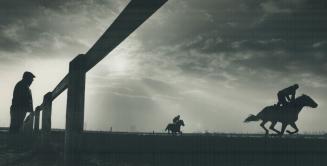 In the chilly early-morning gloom at Woodbine, horsemen get their thoroughbreds into shape for the start of the season Sunday at Greenwood