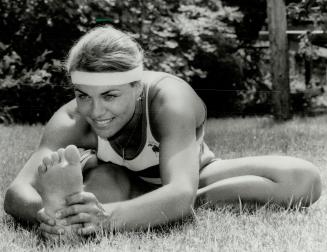 Olympians: Clockwise from lower left: Swimmer Sandy Goss, rhythmic gymnast Adrienne Dunnett, and rower Kay Worthington, all of North York