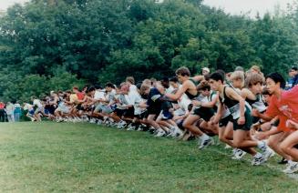 Boys St Michael's cross-country Midget Race Cedarvale Park