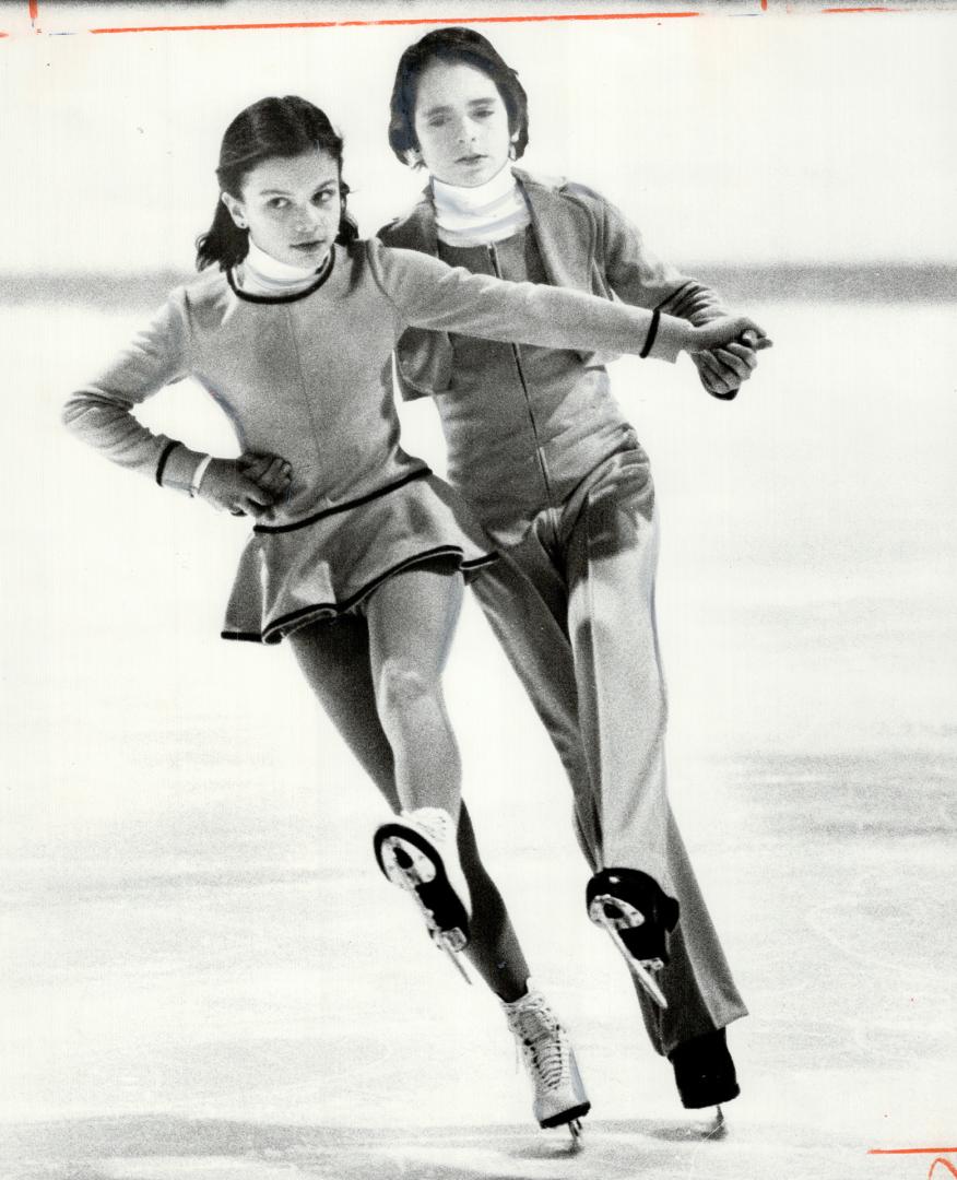 Future champs?, The annual competitions of the Silver Blades Skating Club began yesterday at Central Arena