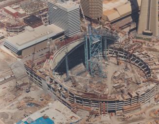 Sports - Stadiums - Canada - Ontario - Toronto - Skydome (Construction) 1988