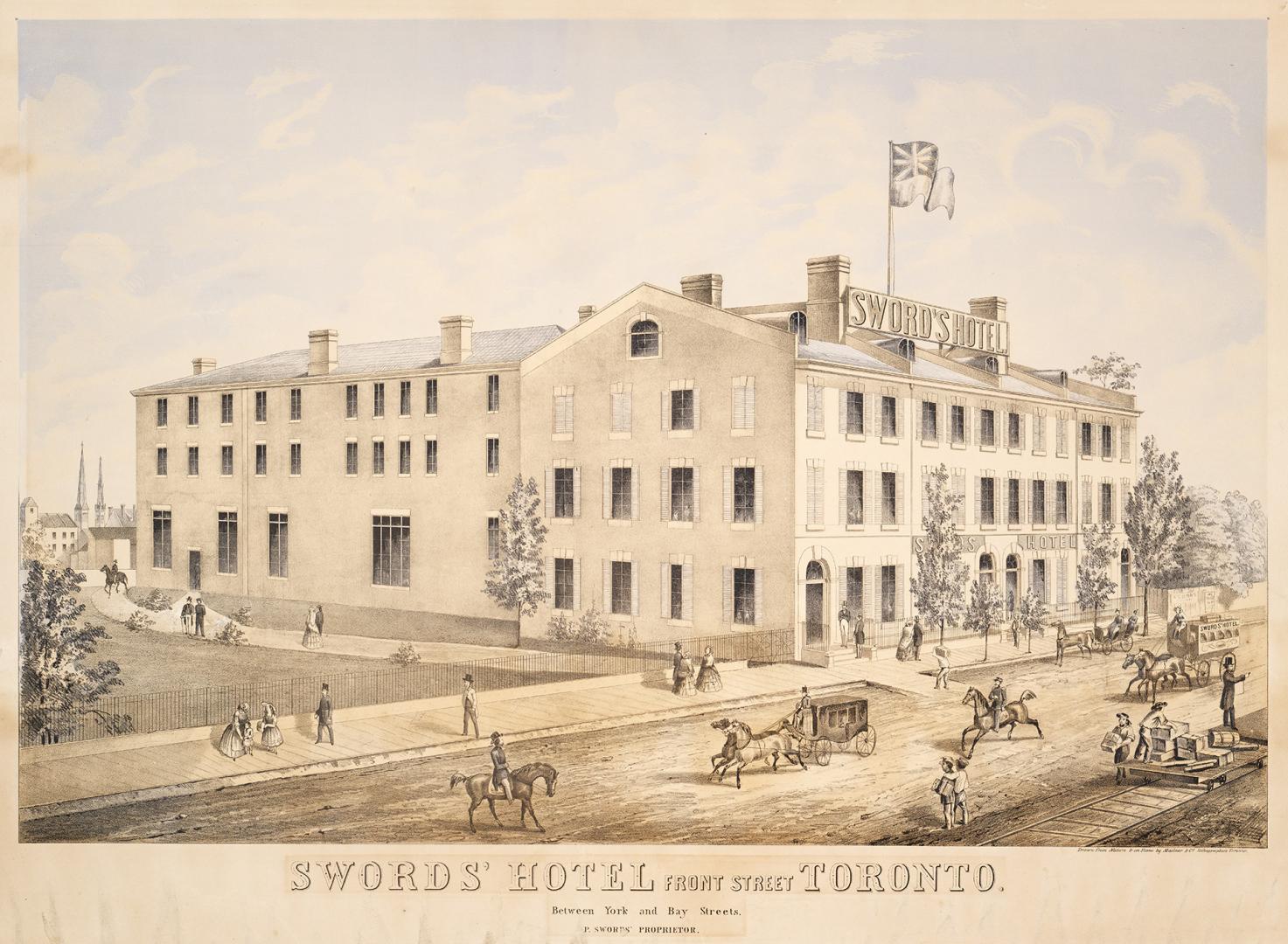 Swords Hotel, Front Street, Toronto, Ontario