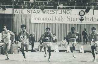 Mel Pender (84) U.S. army Capt. West Pt. N.Y. Sprints