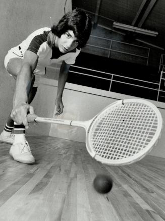 The champ. North York student Paul Deratnay is the world junior hardball squash champion, but he's not greatly impressed by it. His goal is to study medicine