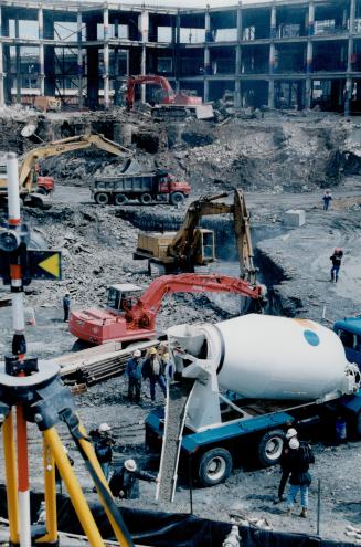 Air Canada centre Construction