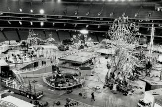 Family Fling under the fun dome