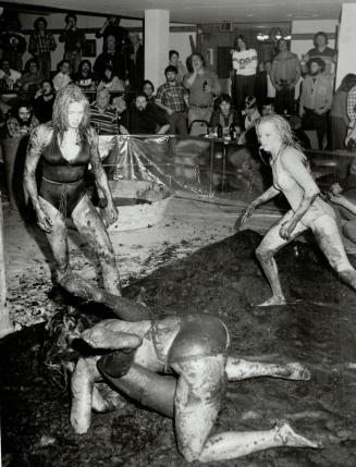 Sports - Wrestling - Mud