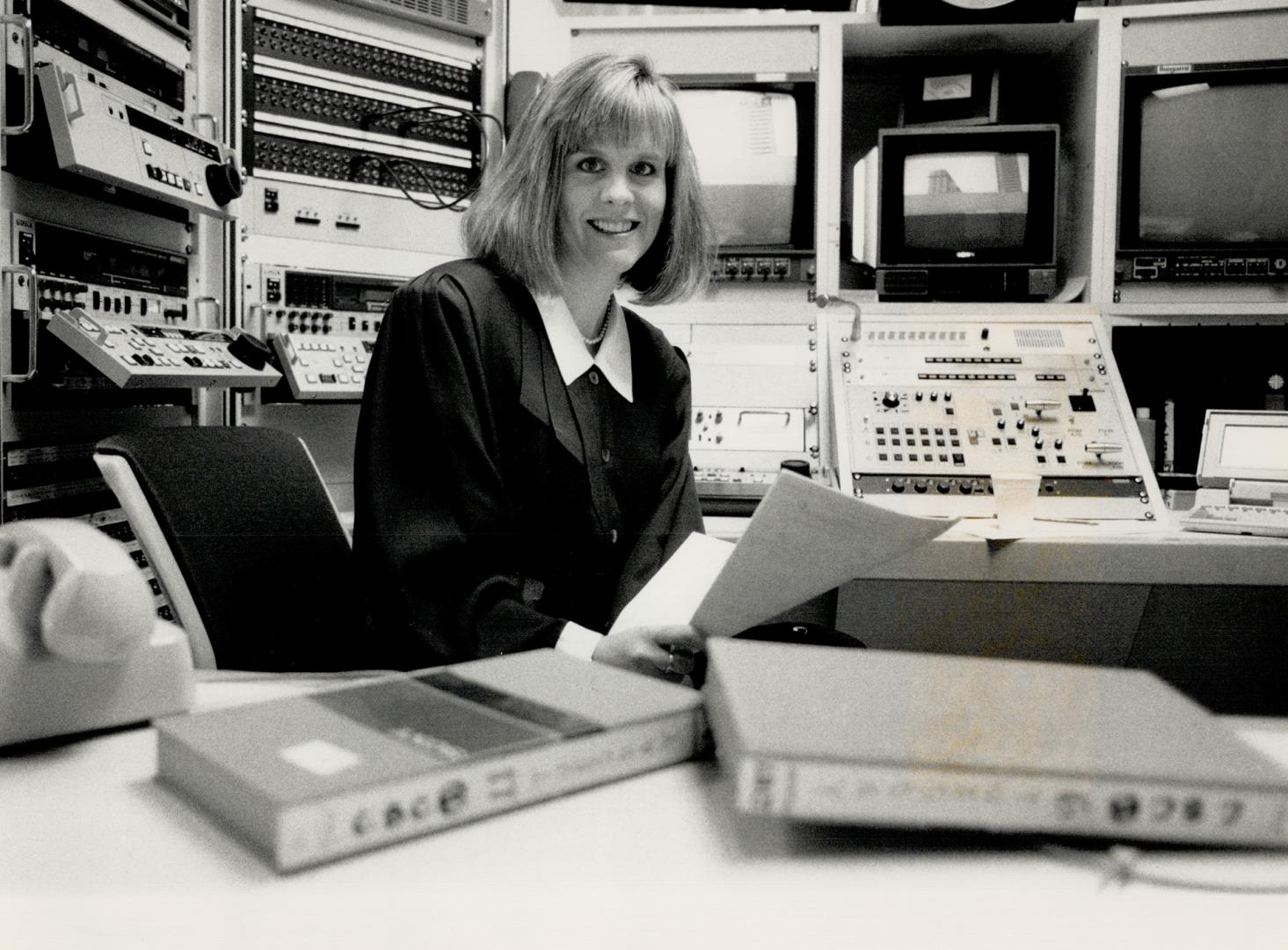 'Ambitious with a capital A' Deborah Lamb, left, is business reporter on CBC at Six