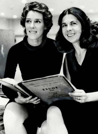 Shared love: Toni Lander (left) and Lise Lander have shared two loves: The same husband, and ballet