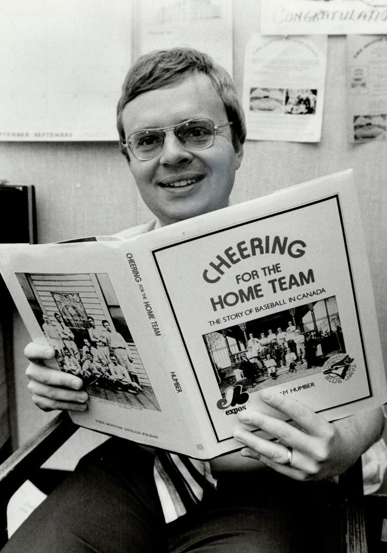 Bill Humber has just written book on baseball in Canada