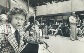 Concerts in courtyard of ManuLife Centre on Bay St