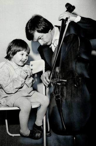 Magical mix: Penny Howard, 3, is one of the young music fans drawn to Harbourfront for its medley of music and food in such programs as Concert Party and Brunch With Bach