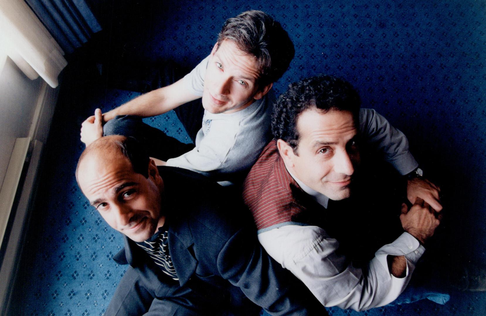 Stanley Tucci (l) Campbell Scott (c) Tony Shalraub