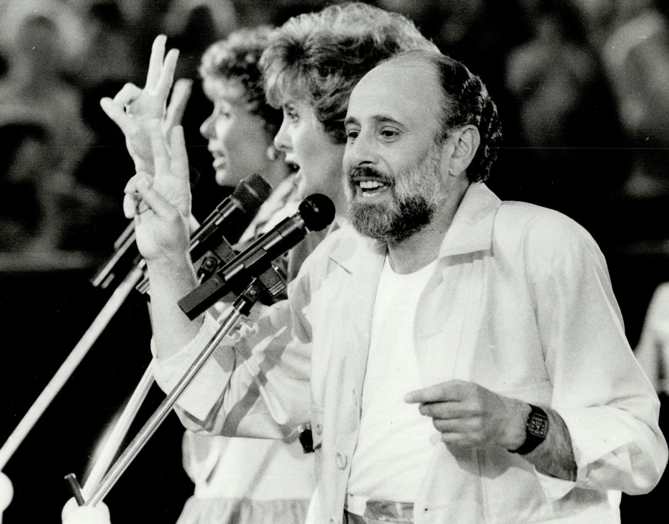 Kid pleasers. North America's favorite children's entertainers, Sharon, Lois and Bram had a Forum full of kids singing along with gusto in a concert at Ontario Place last night