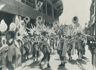 Color covered the path of the Saturday parade that kicked off Caribana 71, the week-long celebration organized by Metro's West Indian community. These(...)