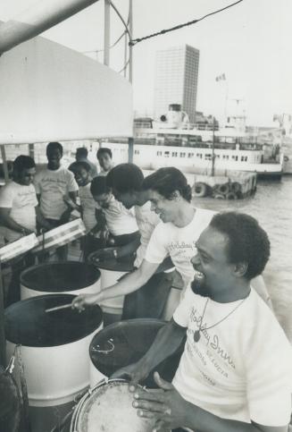 Steel Bands turn Toronto Islands into Caribbean islands during the next few days during Caribana, which opens Friday