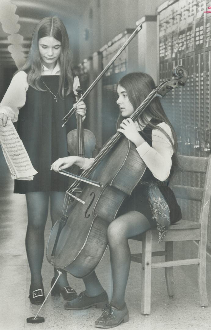 Music is a way of life for Betsy MacMillan, 16, granddaughter of former Toronto Symphony conductor Sir Ernest MacMillan