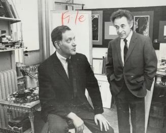 Aba Bayefsky (left), Eric Freifeld (right), Ont