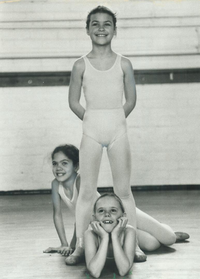 Littlest dancers or Canadian Children's Dance Company