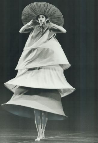 Toronto's tallest dancer: Students Pamela Place and Shaun Amyot demonstrated the fine talent of The National Ballet School last night at the University of Toronto's MacMillan Theatre