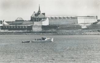 Once regarded as the mightiest fort in the Americas, Louisbourg still looks formidable from the sea