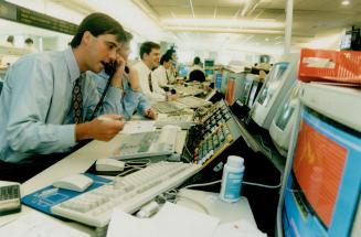 Currency Traders at Royal Bank Plaza