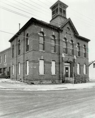 Bleak future: Halton Hills Council has voted against restoration of historic Acton Town Hall, despite loud protests from Acton community