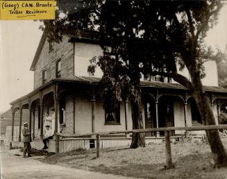 Triller residence, where Wm. Lyon MacKenzie, hid during the rebellion of 1837