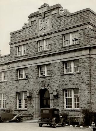 Front door of administration building at Guelph Reformatory