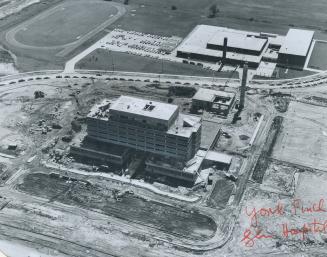 A Hospital with hotel atmosphere is promised at new $10 million York-Finch General Hospital, at Highway 400 and Finch Ave., according to Fred Elsen, c(...)